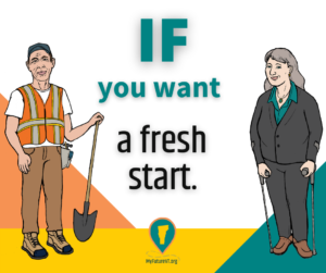 If you want a fresh start graphic